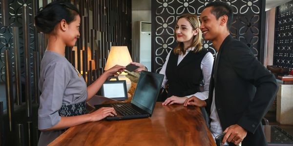 hotel front desk